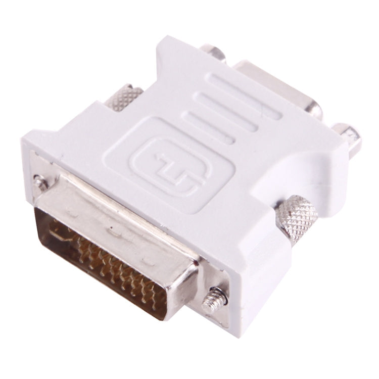 DVI-I Male Dual-Link 24 + 5 to 15 Pin VGA Female Video Monitor Adapter Converter(Grey) Eurekaonline