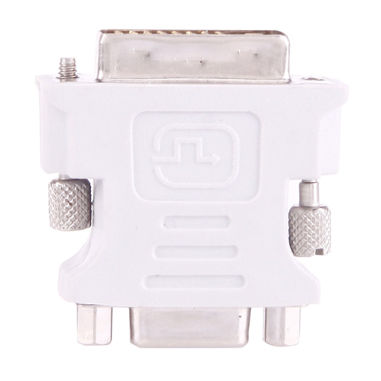 DVI-I Male Dual-Link 24 + 5 to 15 Pin VGA Female Video Monitor Adapter Converter(Grey) Eurekaonline