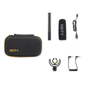 Deity V-Mic D3 Pro Directional Condenser Shotgun Microphone with Shock Mount (Black) Eurekaonline