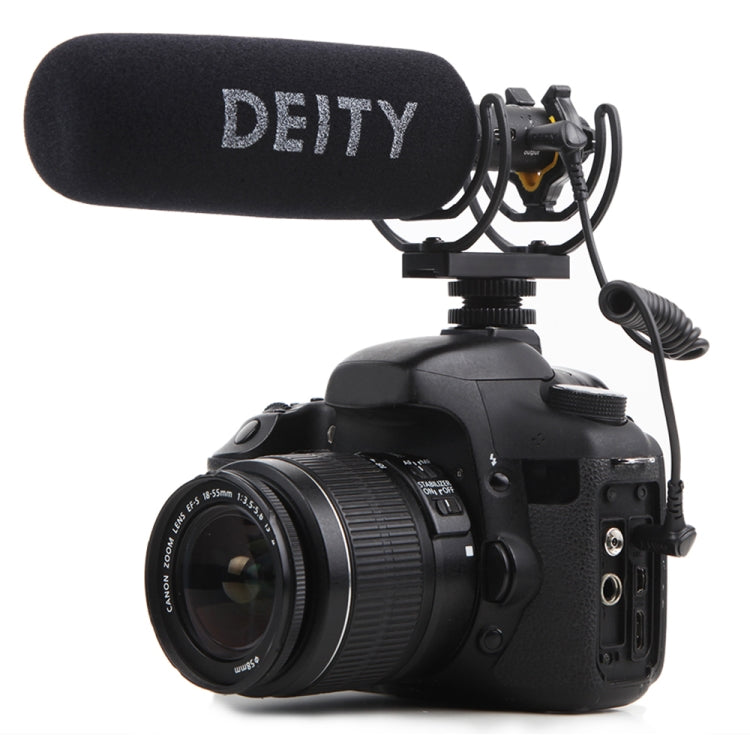 Deity V-Mic D3 Pro Directional Condenser Shotgun Microphone with Shock Mount (Black) Eurekaonline