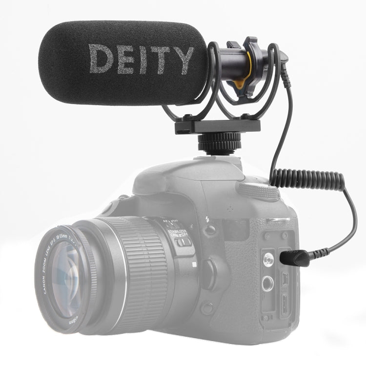 Deity V-Mic D3 Pro Directional Condenser Shotgun Microphone with Shock Mount (Black) Eurekaonline