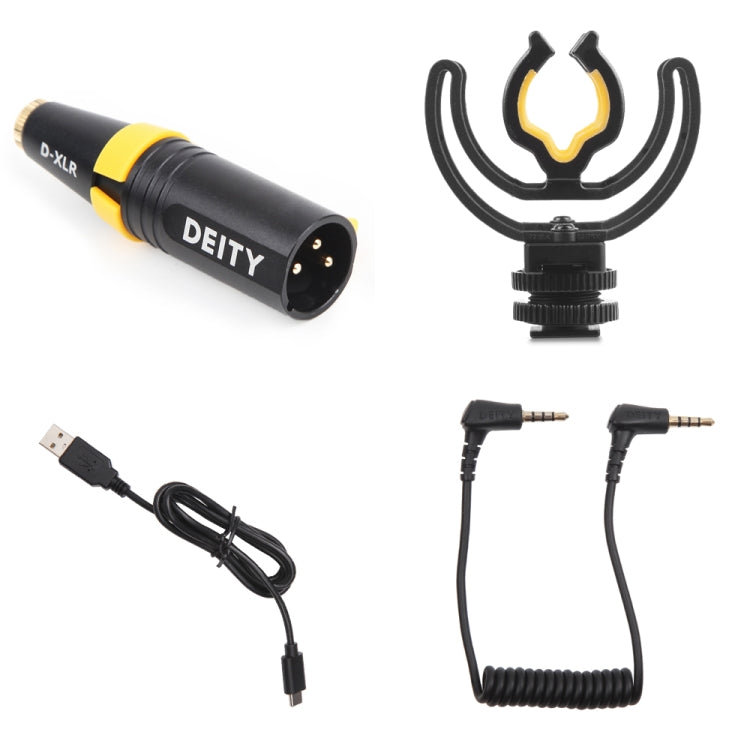 Deity V-Mic D3 Pro Kit Directional Condenser Shotgun Microphone with Shock Mount with Handle (Black) Eurekaonline