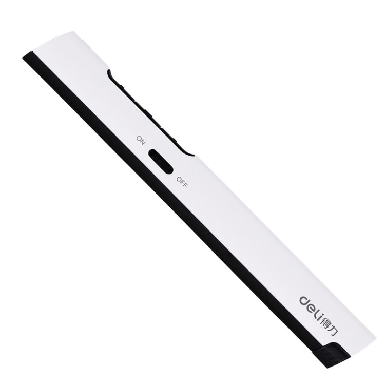 Deli 2.4G Flip Pen Business Presentation Remote Control Pen, Model: TM2801 White (Red Light) Eurekaonline