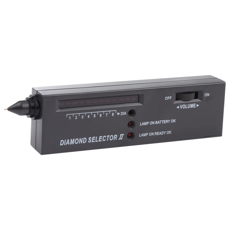 Diamond Selector ll with LED Indicator, DC 9V Battery(Black) Eurekaonline