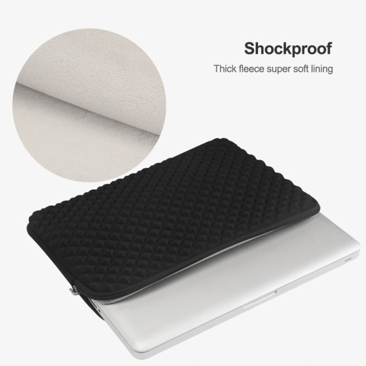 Diamond Texture Laptop Liner Bag, Size: 13.3 inch (Pink) Eurekaonline