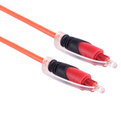 Digital Audio Optical Fiber Toslink Cable, Cable Length: 1.5m, OD: 4.0mm (Gold Plated) Eurekaonline