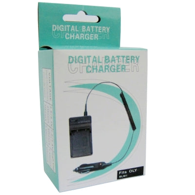 Digital Camera Battery Charger for OLYMPUS BLM1(Black) Eurekaonline