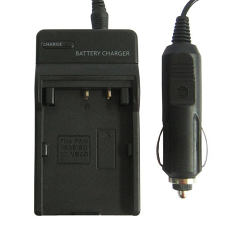 Digital Camera Battery Charger for Panasonic 003E/ S003/ VBA0(Black) Eurekaonline