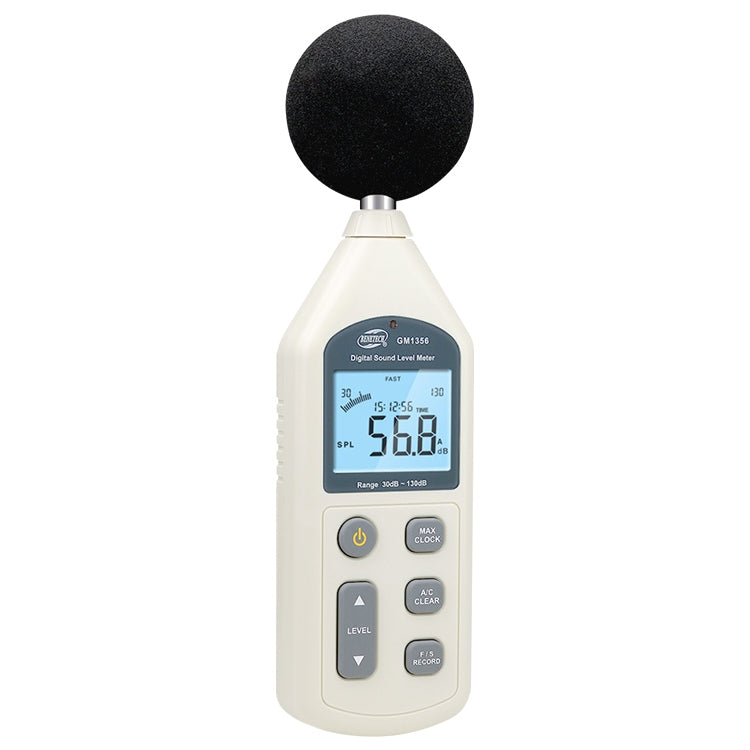 Digital Sound Level Meter with USB Port(Range: 30dB~130dB)(Beige) Eurekaonline