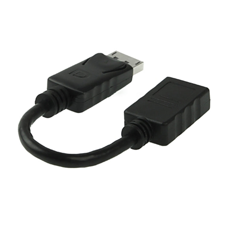 Display Port Male to Display Port Female Cable, Length: 18cm Eurekaonline