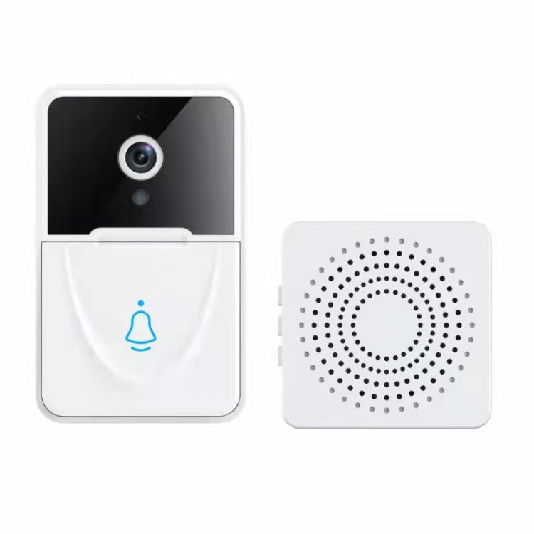 DoorBell X3 VGA WiFi Smart Video Doorbell with Chime, Support Night Vision(White) Eurekaonline