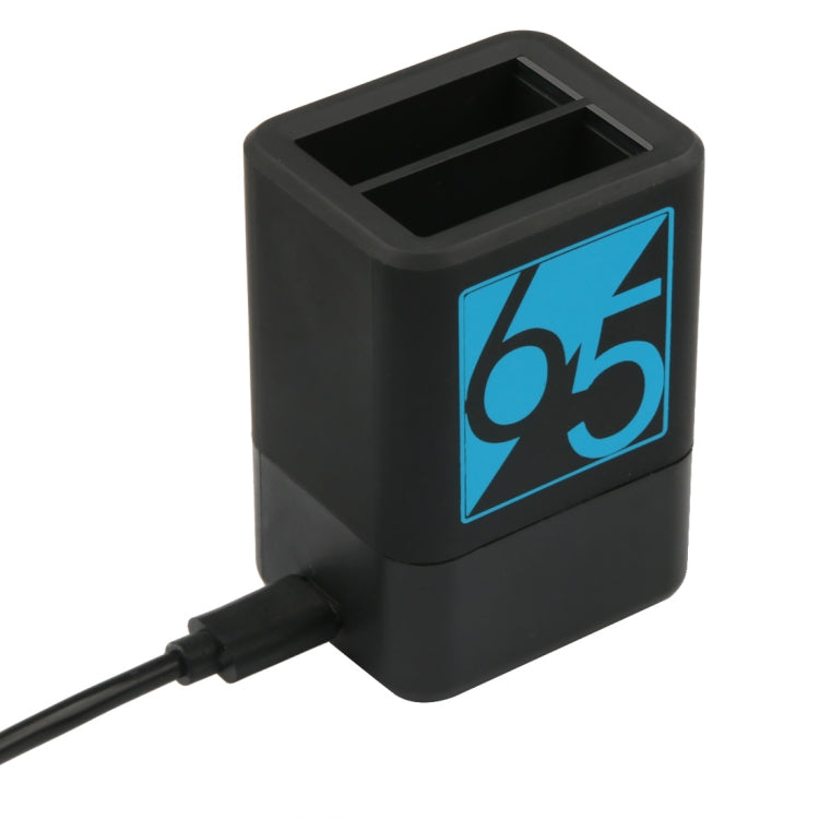 Dual Batteries Charger with USB-C / Type-C Cable for GoPro HERO6 /5 Eurekaonline