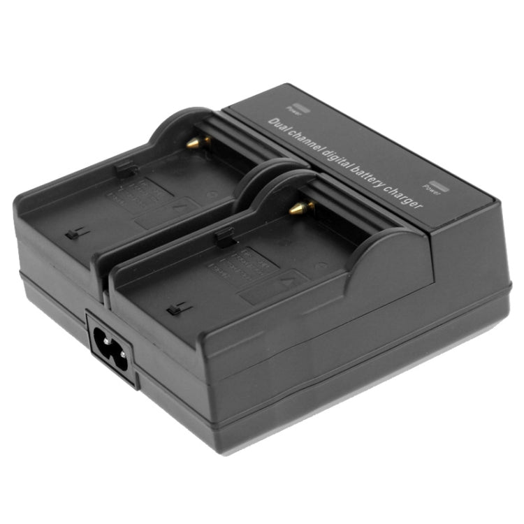Dual Channel Digital Battery Charger for Sony F550 / F730 / F750 / F960 / F960H, EU Plug(Black) Eurekaonline