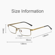 Dual-purpose Photochromic Presbyopic Glasses, +1.50D(Gold) Eurekaonline