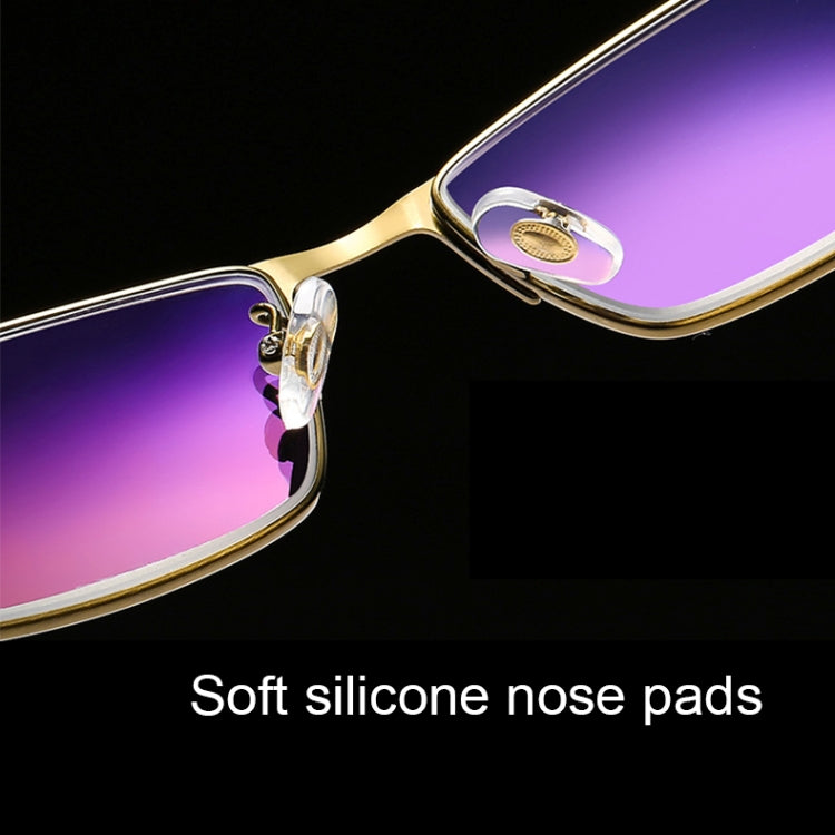 Dual-purpose Photochromic Presbyopic Glasses, +3.00D(Gold) Eurekaonline