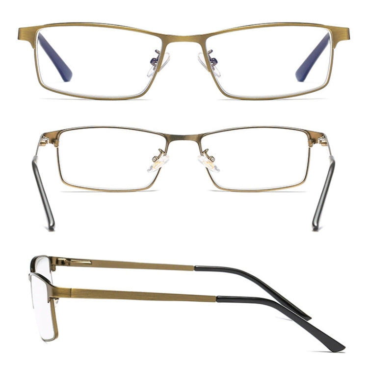 Dual-purpose Photochromic Presbyopic Glasses, +4.00D(Gold) Eurekaonline