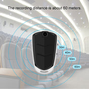 E308 16GB Portable Keychain Voice Recorder, Built-in Camera, Mic, Support TF Card Eurekaonline