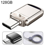 EAGET 128G USB 3.1 + USB-C Interface Metal Twister Flash U Disk, with Micro USB Adapter & Lanyard Eurekaonline