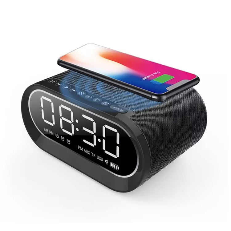 EBS-028 Wireless Charging Bluetooth Speaker Bluetooth 5.0 (Black) Eurekaonline