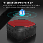 EBS-502 Portable Outdoor Waterproof Card Mini Wireless Bluetooth Speaker (Blue) Eurekaonline