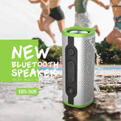 EBS-508 Portable Waterproof Outdoor Subwoofer Wireless Bluetooth Speaker (Green) Eurekaonline