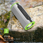 EBS-508 Portable Waterproof Outdoor Subwoofer Wireless Bluetooth Speaker (Green) Eurekaonline