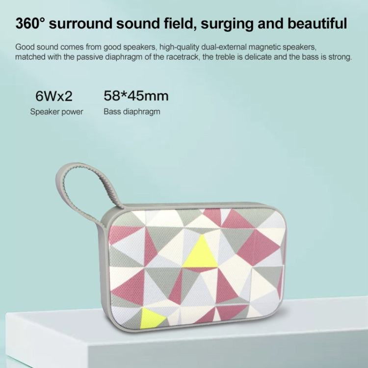 EBS-602 Portable Outdoor Waterproof Subwoofer Wireless Bluetooth Speaker Eurekaonline