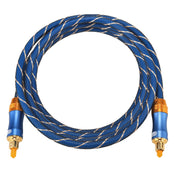 EMK LSYJ-A 1.5m OD6.0mm Gold Plated Metal Head Toslink Male to Male Digital Optical Audio Cable Eurekaonline