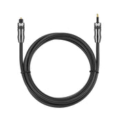 EMK OD6.0mm 3.5mm Digital Sound Toslink to Mini Toslink Digital Optical Audio Cable, Length:1.5m Eurekaonline