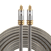 EMK YL-A 10m OD8.0mm Gold Plated Metal Head Toslink Male to Male Digital Optical Audio Cable Eurekaonline