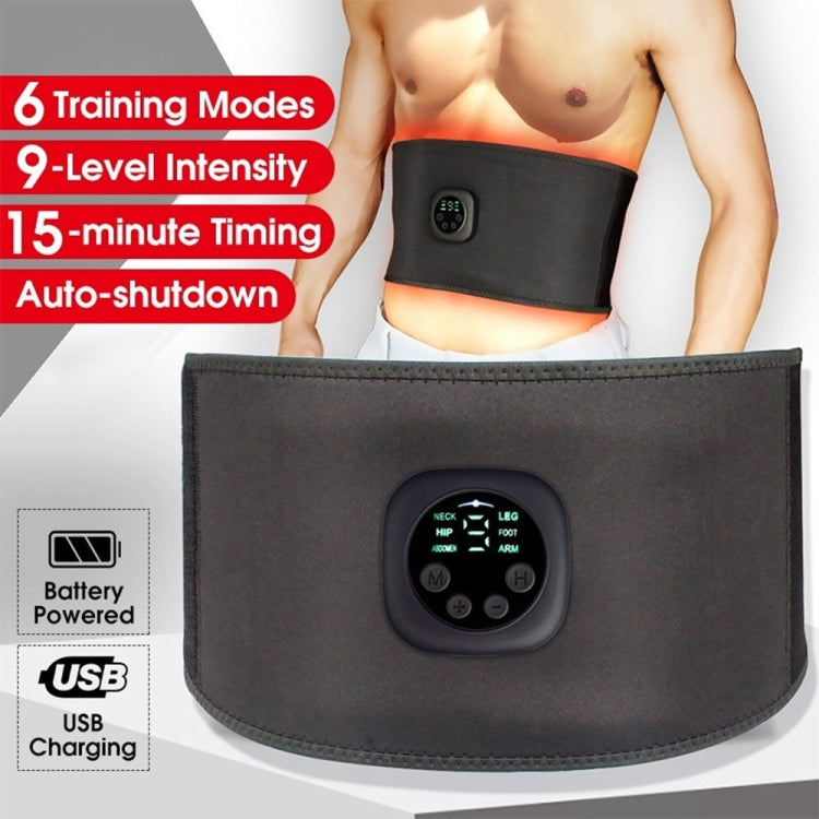 EMS Smart Micro-current Abdominal Fitness Device Waist Massage Belt Eurekaonline