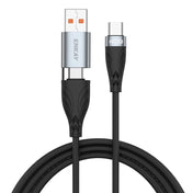 ENKAY Hat-Prince 2m PD100W 2 in 1 USB 3.0 / Type-C to Type-C 6A Super Fast Charging Data Cable Eurekaonline