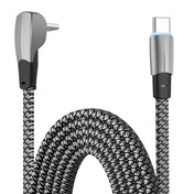 ENKAY Hat-Prince 65W USB-C / Type-C to Type-C 6A Fast Charging Data Weave Cable, Length:1m Eurekaonline