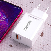 ENKAY Hat-Prince T030 18W 3A PD+QC 3.0 Fast Charging Travel Charger Power Adapter, EU Plug Eurekaonline