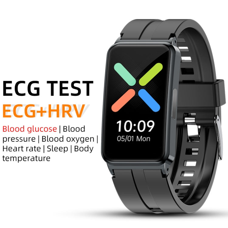 EP01 1.47 inch Color Screen Smart Watch,Support Heart Rate Monitoring/Blood Pressure Monitoring(Black) Eurekaonline