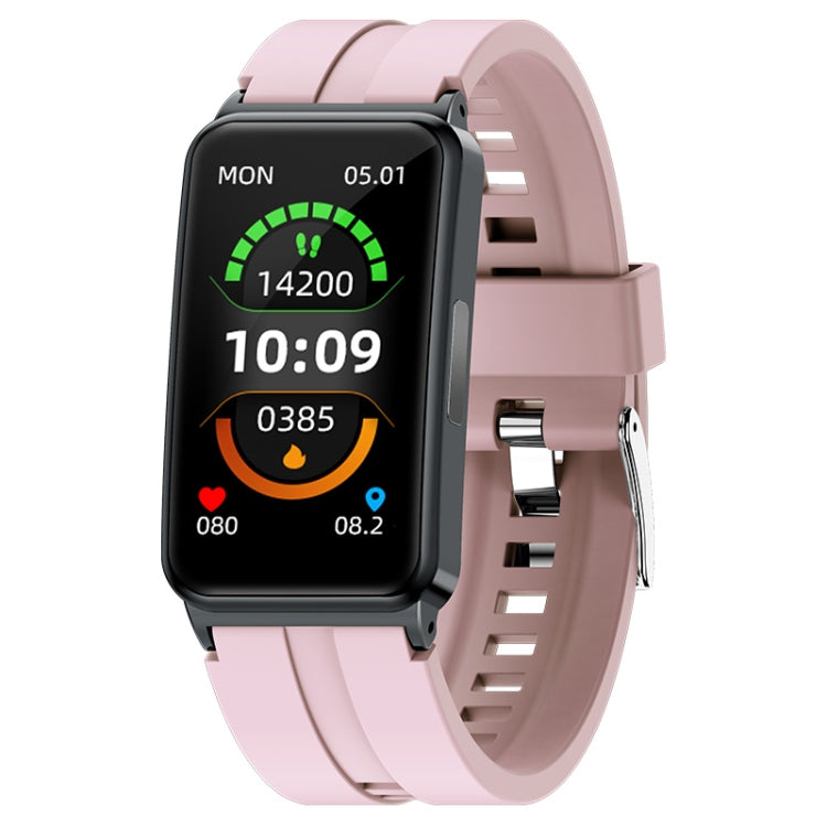 EP01 1.47 inch Color Screen Smart Watch,Support Heart Rate Monitoring/Blood Pressure Monitoring(Pink) Eurekaonline