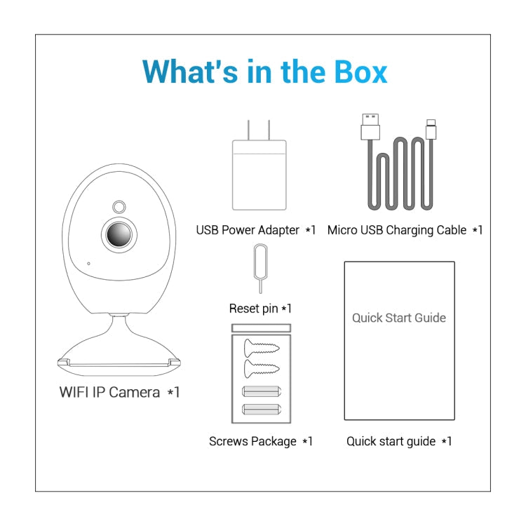 ESCAM QF006 3MP 1296P HD Indoor Wireless PTZ IP Camera IR Night Vision AI Humanoid Detection Home Security CCTV Monitor, Plug Type:UK Plug(White) Eurekaonline