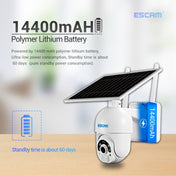 ESCAM QF250 HD 1080P WiFi Solar Panel IP Camera, Support Motion Detection / Night Vision / TF Card / Two-way Audio Eurekaonline