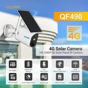 ESCAM QF490 HD 1080P 4G 3.8W Solar Panel IP Camera, EU Version Eurekaonline