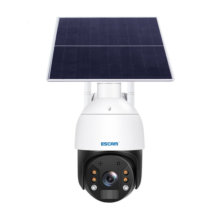 ESCAM QF724 3MP 24h Recording Cloud Storage PT 4G PIR Alarm IP Camera with Solar Panel, US Signal Bands Eurekaonline