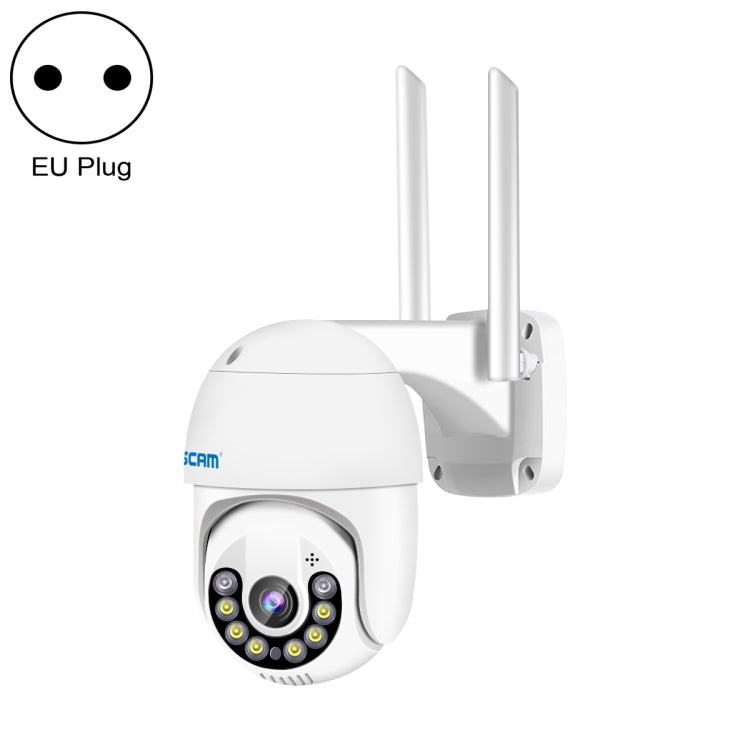 ESCAM QF800 H.265X 8MP AI Humanoid Detection Auto Tracking Waterproof WiFi IP Camera,EU Plug (White) Eurekaonline