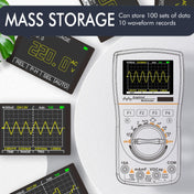 ET828 2 In 1 2 In 1 Oscilloscope Multimeter 2.4 Inch Color Screen Meter Digital Resistance Frequency Tester 1MHz 2.5Msps Meter Eurekaonline