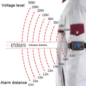 ETCR Non-contact High Voltage Alarm Ellectrician Test Pen, Model: ETCR1870 For Arm Eurekaonline