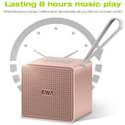 EWA A105 High Hidelity Bluetooth Speaker, Small Size High  Power Bass, TWS Bluetooth Technology Support TF(Gold) Eurekaonline