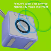 EWA A105 High Hidelity Bluetooth Speaker, Small Size High  Power Bass, TWS Bluetooth Technology Support TF(Gold) Eurekaonline