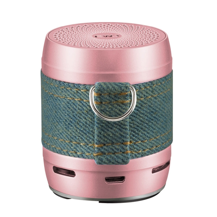 EWA A113 Portable Super Mini Bluetooth Speaker Wireless Bass Subwoofer Boom Box Speakers(Rose Gold) Eurekaonline