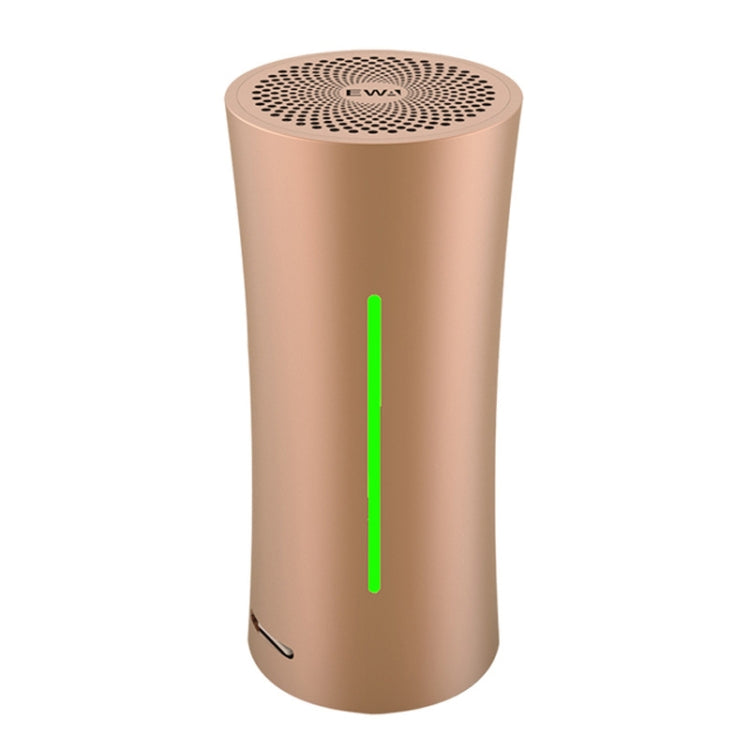 EWA A115 Portable Metal Bluetooth Speaker 105H Power Hifi Stereo Outdoor Subwoofer(Gold) Eurekaonline