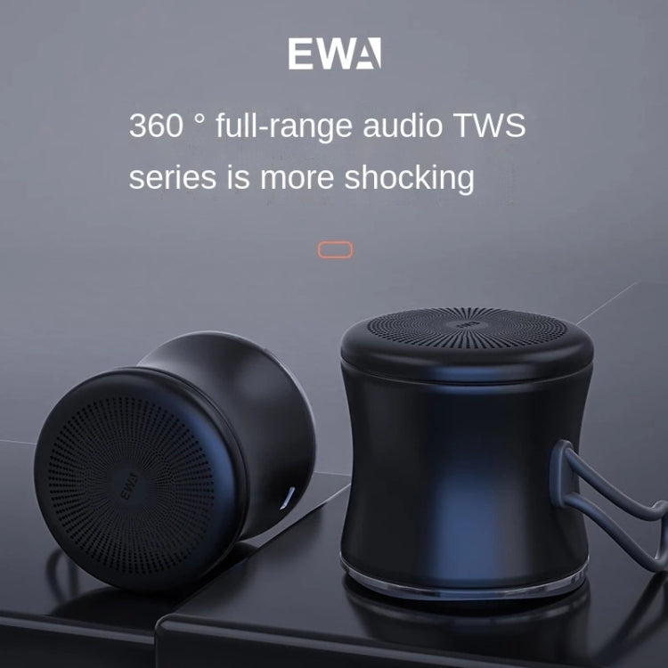 EWA A119 Portable Wireless Bluetooth IPX7 Mini TWS Speaker(Black) Eurekaonline