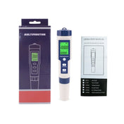 EZ-9909 PH/Salinity/Temperature/TDS/EC 5-in-1 Test Pen Multifunctional Water Quality Detector Eurekaonline