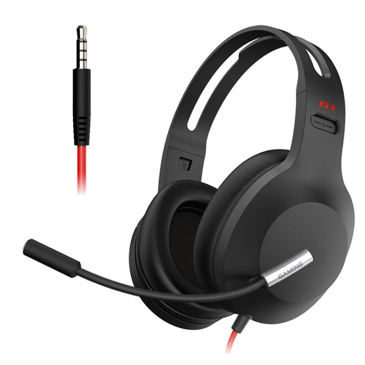Edifier HECATE G1 Standard Edition Wired Gaming Headset with Anti-noise Microphone, Cable Length: 1.3m(Black) Eurekaonline